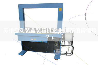 蘇州自動裝盒裝箱機(jī)企業(yè)(哪家值得信賴？)