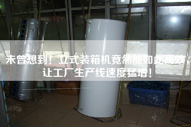 未曾想到！立式裝箱機竟然能如此高效，讓工廠生產(chǎn)線速度猛增！