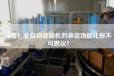 驚喜！全自動裝箱機的袋裝功能讓你不可思議！