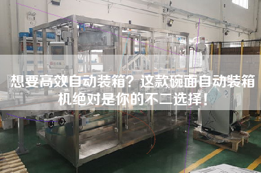想要高效自動(dòng)裝箱？這款碗面自動(dòng)裝箱機(jī)絕對(duì)是你的不二選擇！